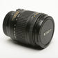 Nikon AF Nikkor 28-200mm f/3.5-5.6 G ED Lens w/Caps, clean and compact