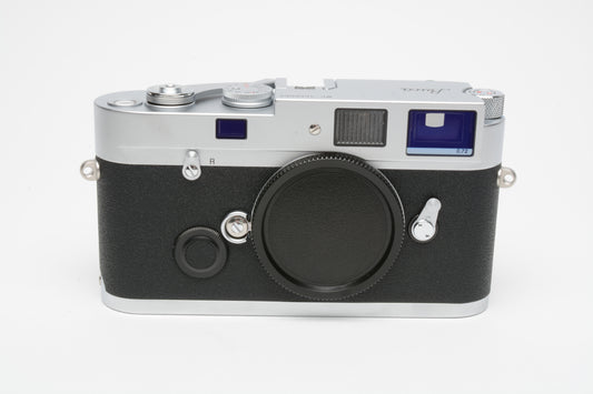 Leica MP 0.72 Rangefinder Camera (Silver) #10301, Mint, Boxed