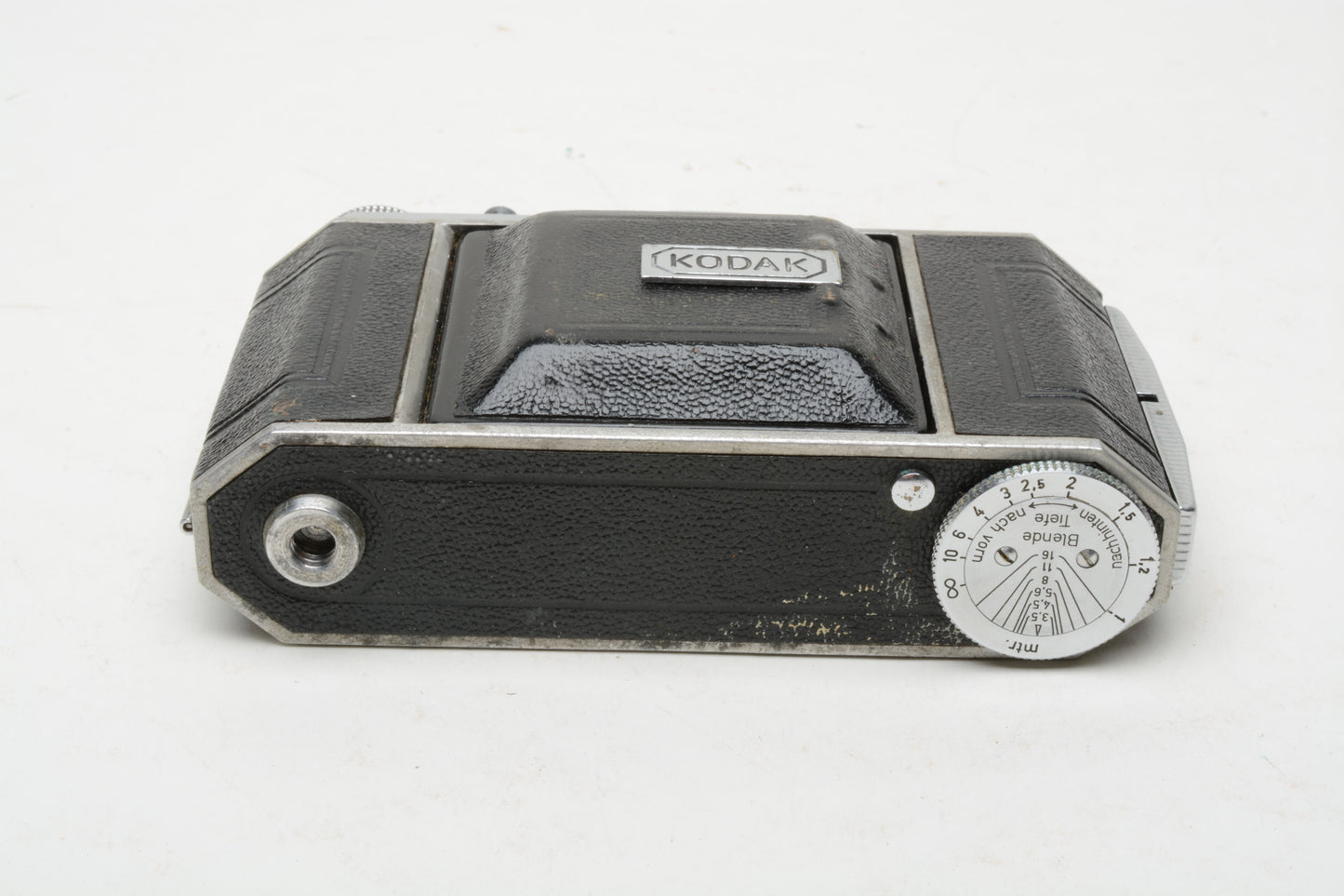 Kodak Retina 1 Type 010 Folding Camera Chrome w/Rodenstock 5cm f3.5, Works!