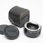 Vivitar Auto 2X Tele Converter for Minolta MD w/Caps and case