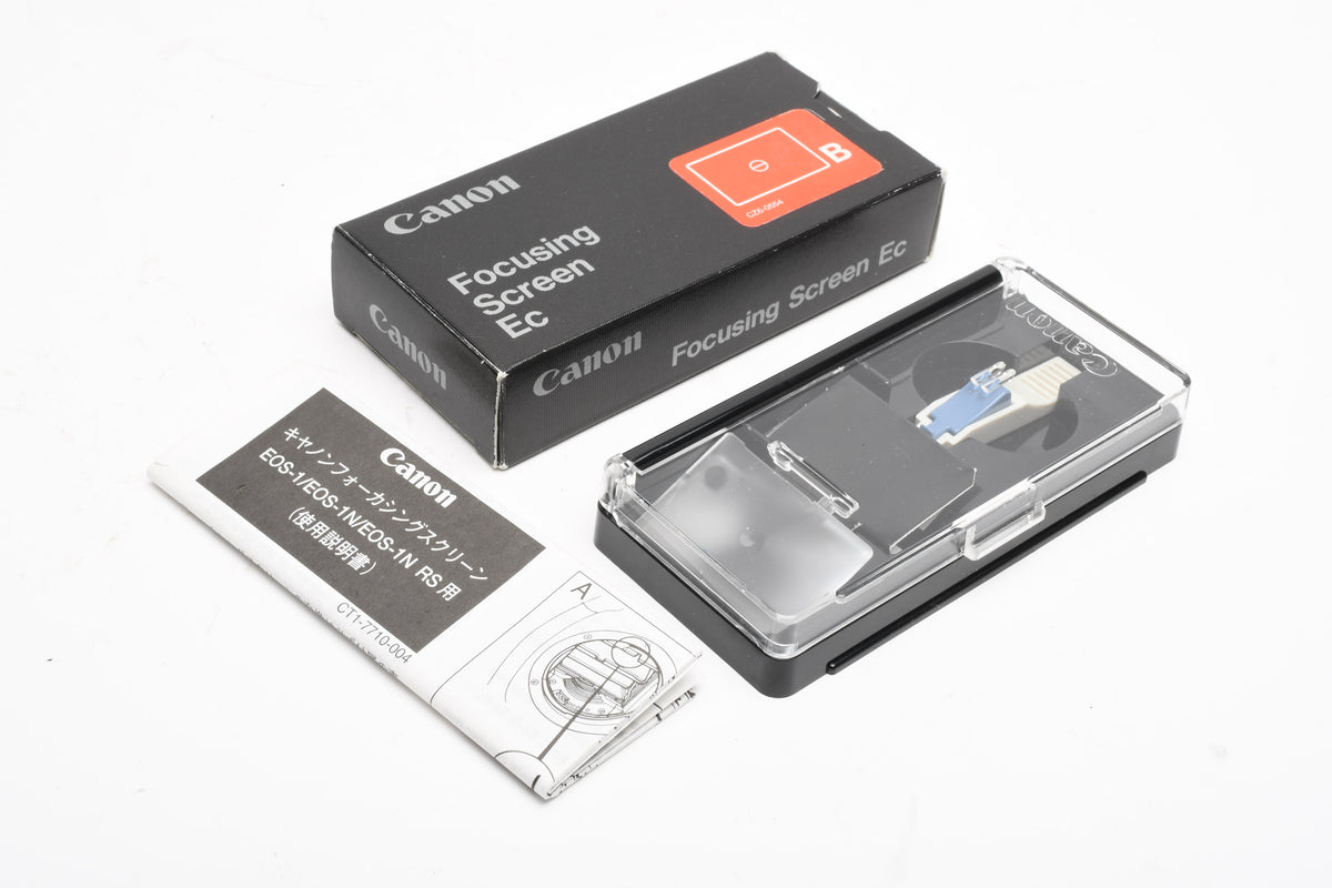 Canon Ec Focusing screen B Split image, Mint-, Boxed