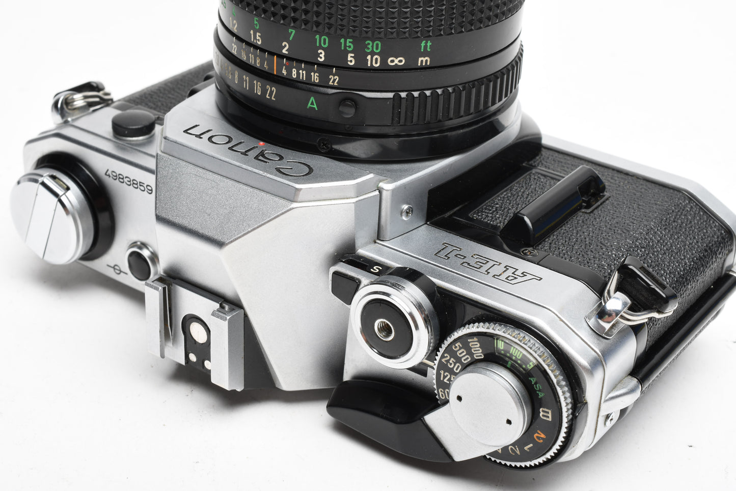 Canon AE-1 35mm SLR Camera w/50mm f1.8 Lens, New Seals! Great!