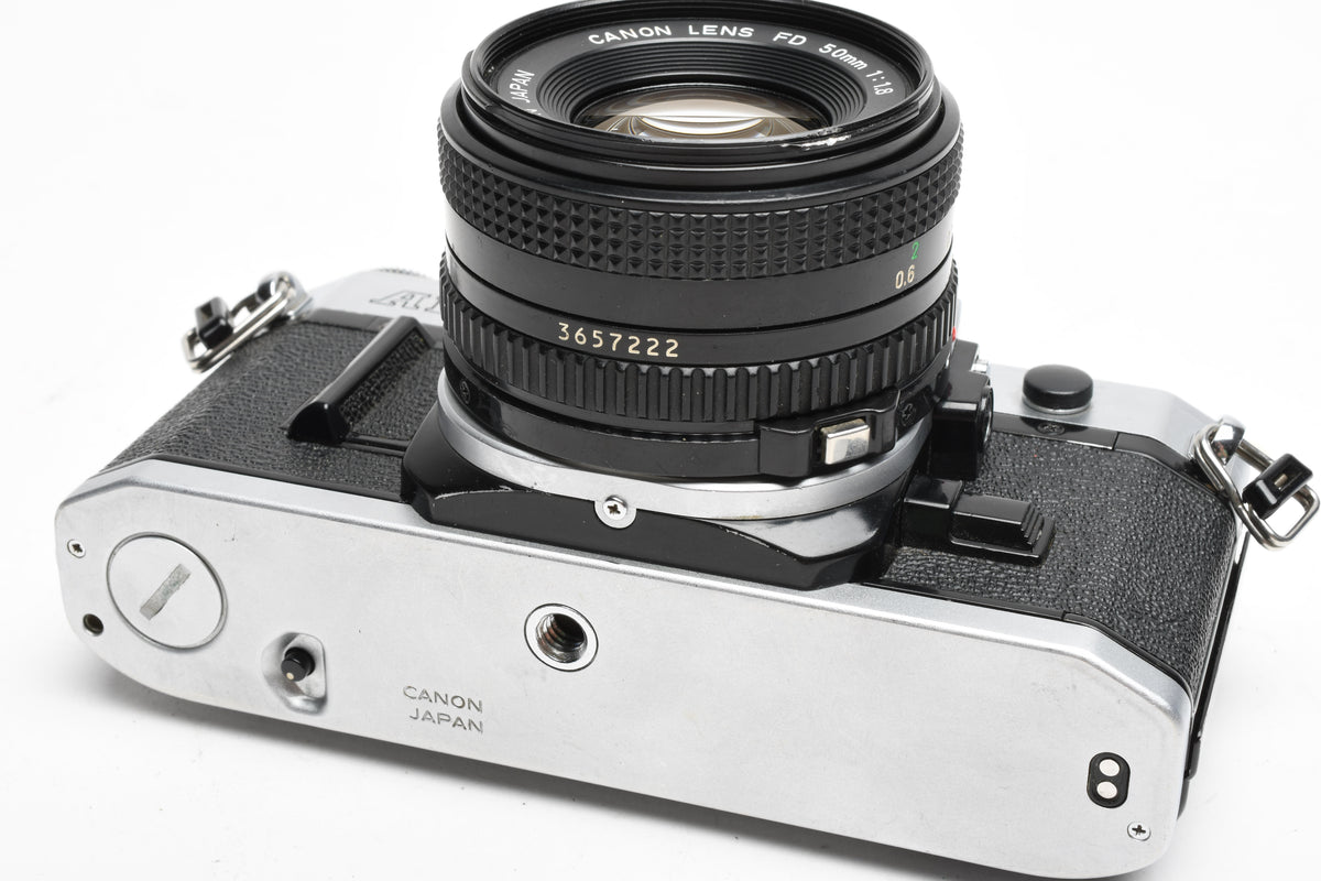 Canon AE-1 35mm SLR Camera w/50mm f1.8 Lens, New Seals! Great!