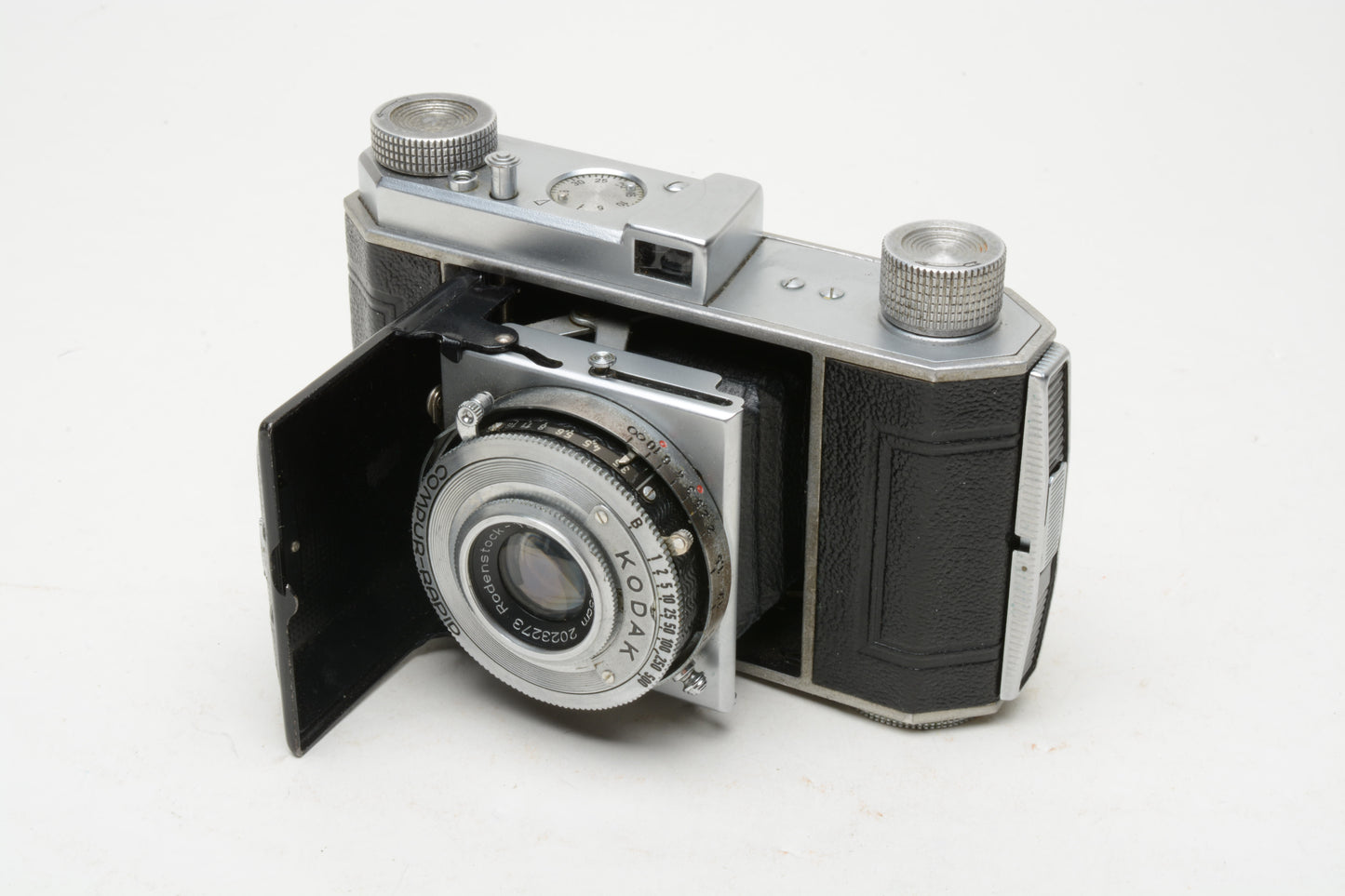 Kodak Retina 1 Type 010 Folding Camera Chrome w/Rodenstock 5cm f3.5, Works!