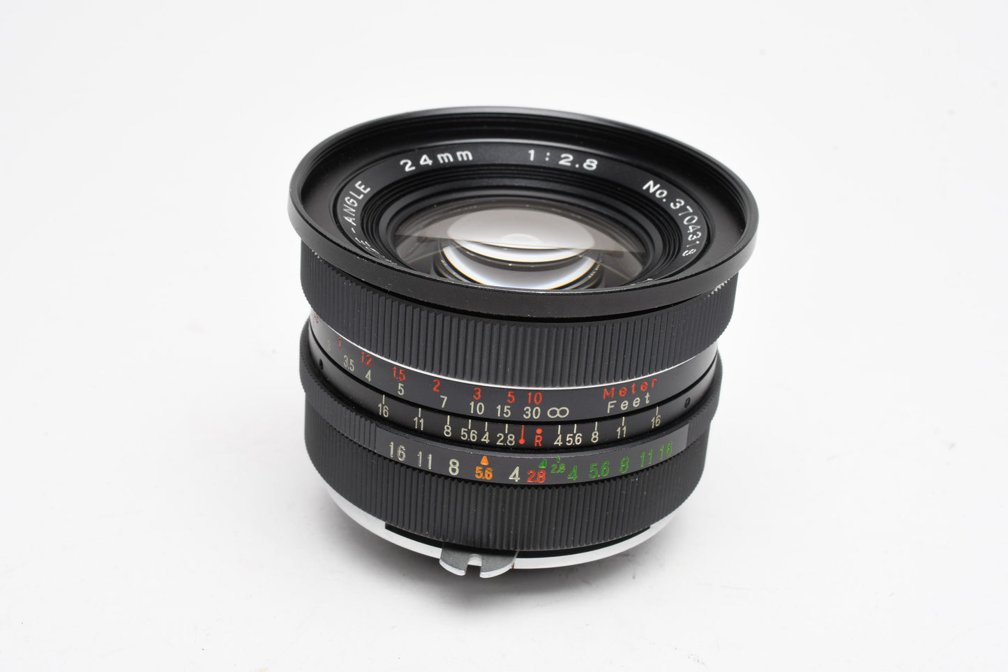 Vivitar 24mm f2.8 Wide-Angle lens For Nikon Non-Ai Lens mount, +Pouch