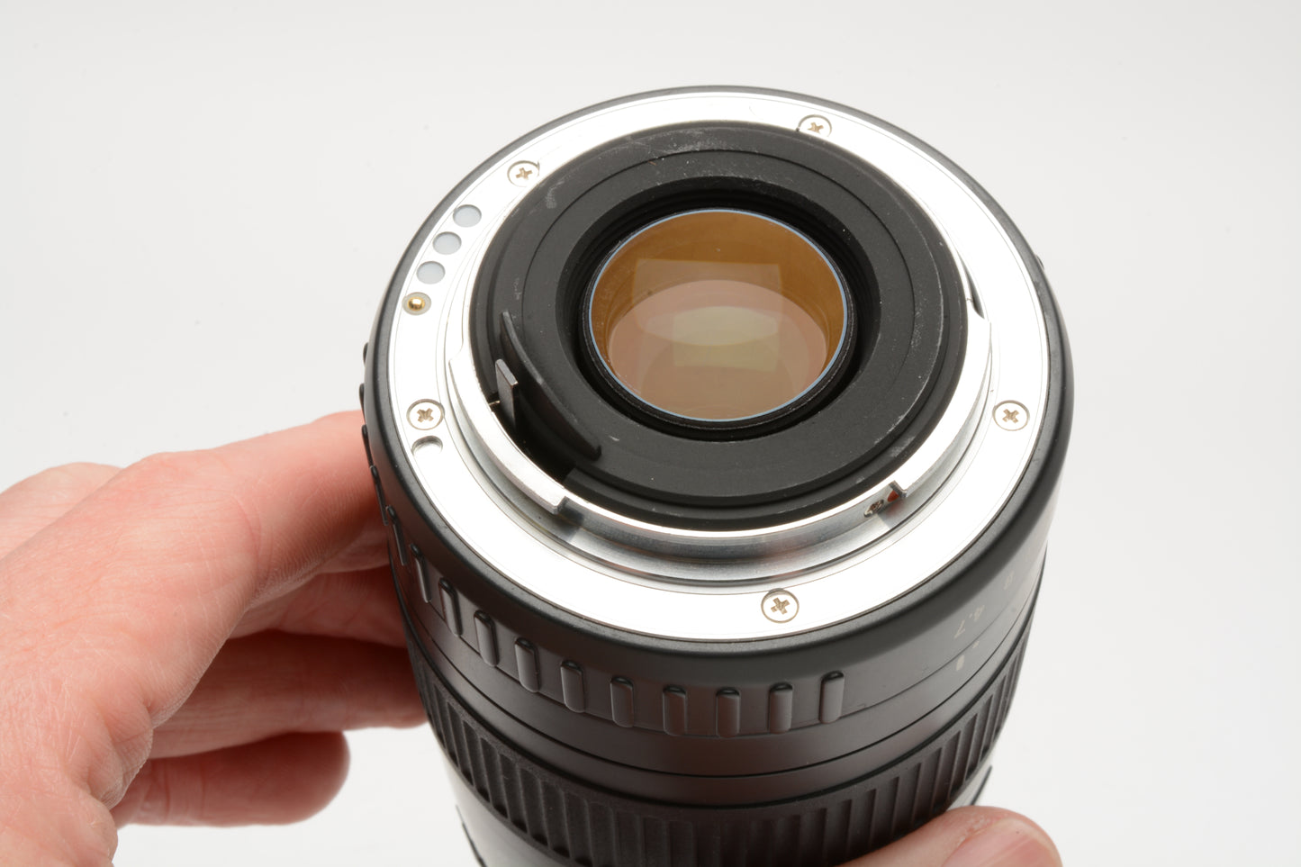 Pentax-A SMC AF 80-200mm F4.7-5.6 zoom lens, clean, compact, w/caps