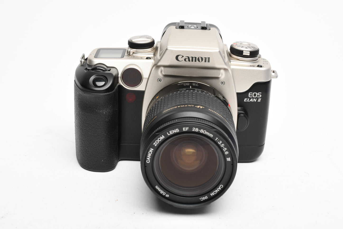 Canon EOS Elan II 35mm SLR w/EF 28-80mm USM zoom, strap, tested
