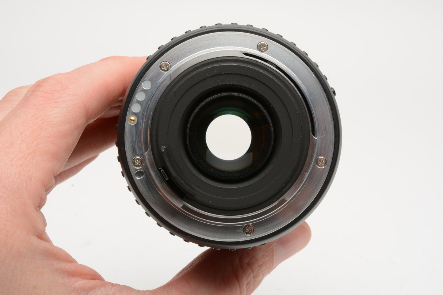 Pentax-A SMC AF 80-200mm F4.7-5.6 zoom lens, clean, compact, w/caps