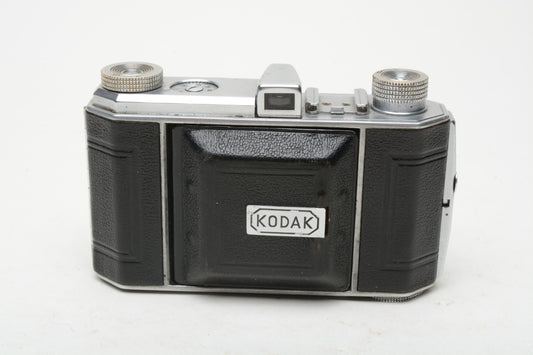 Kodak Retina 1 Type 126 Folding Camera Chrome w/Ektar 5cm f3.5, Works!