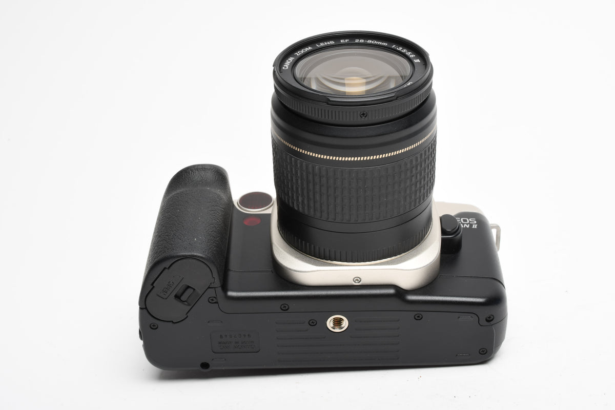 Canon EOS Elan II 35mm SLR w/EF 28-80mm USM zoom, strap, tested
