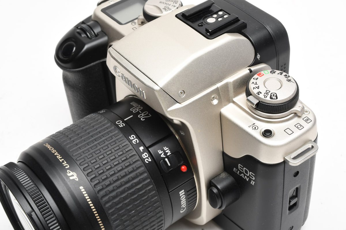 Canon EOS Elan II 35mm SLR w/EF 28-80mm USM zoom, strap, tested