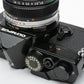 Olympus OM-1 Black 35mm SLR w/Zuiko 50mm F1.8, New seals, nice