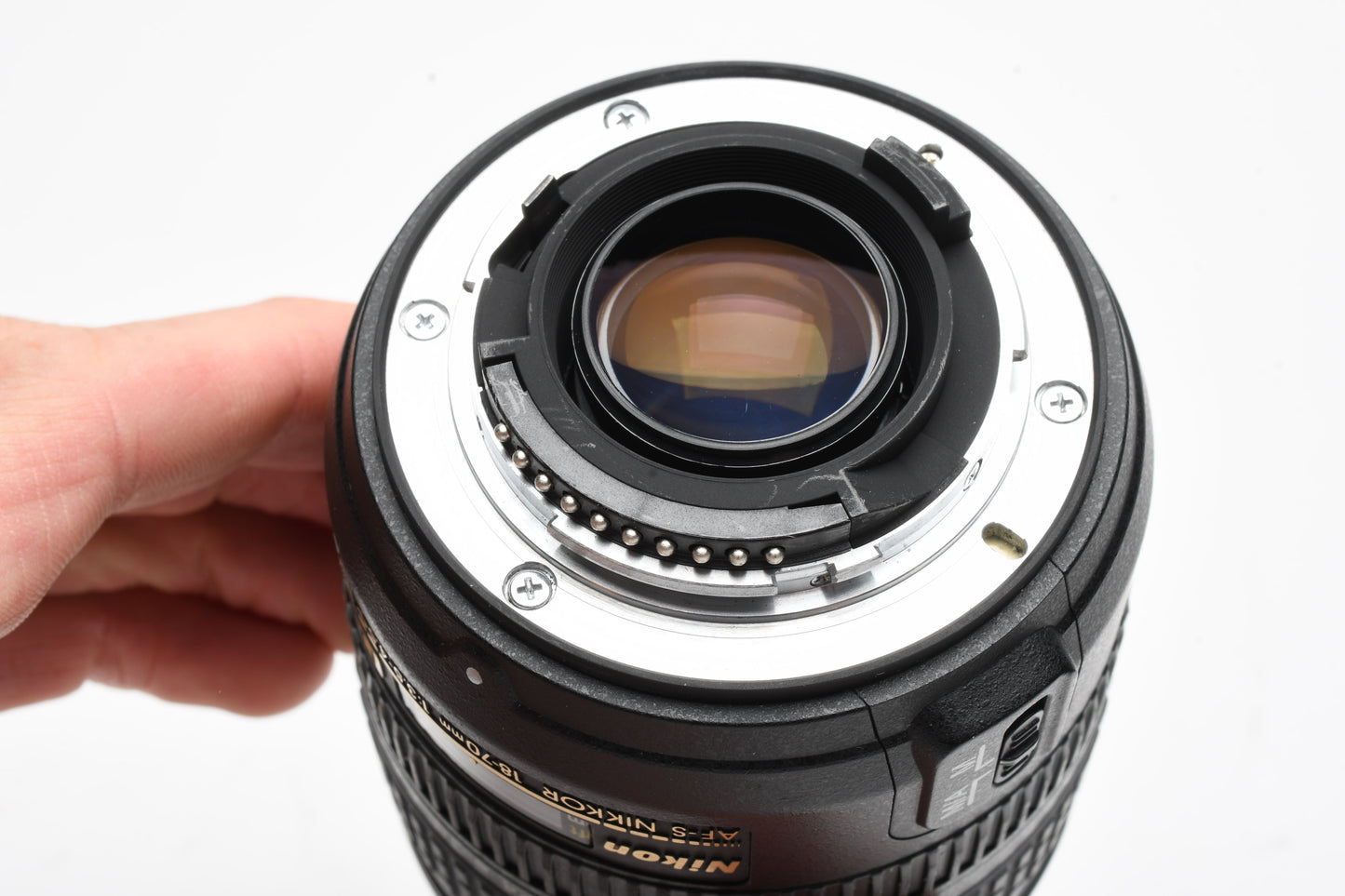 Nikon AF-S Nikkor 18-70mm f3.5-4.5 G ED DX IF Lens, Caps, UV, Nice!