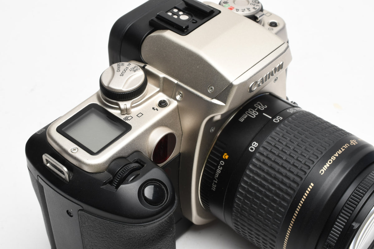 Canon EOS Elan II 35mm SLR w/EF 28-80mm USM zoom, strap, tested