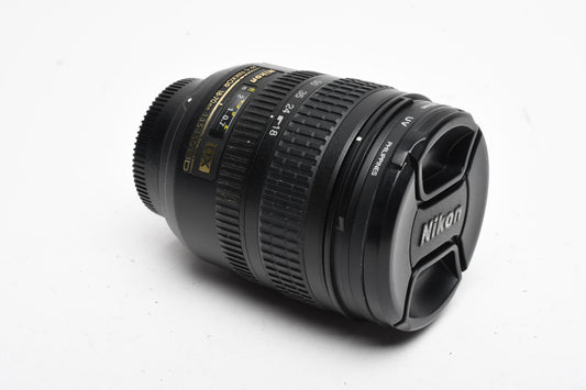 Nikon AF-S Nikkor 18-70mm f3.5-4.5 G ED DX IF Lens, Caps, UV, Nice!