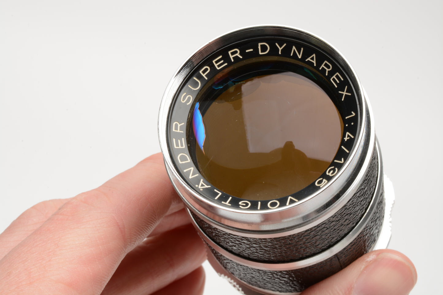 Voigtlander Super-Dynarex 135mm f4 DKL Mount, Caps+Case