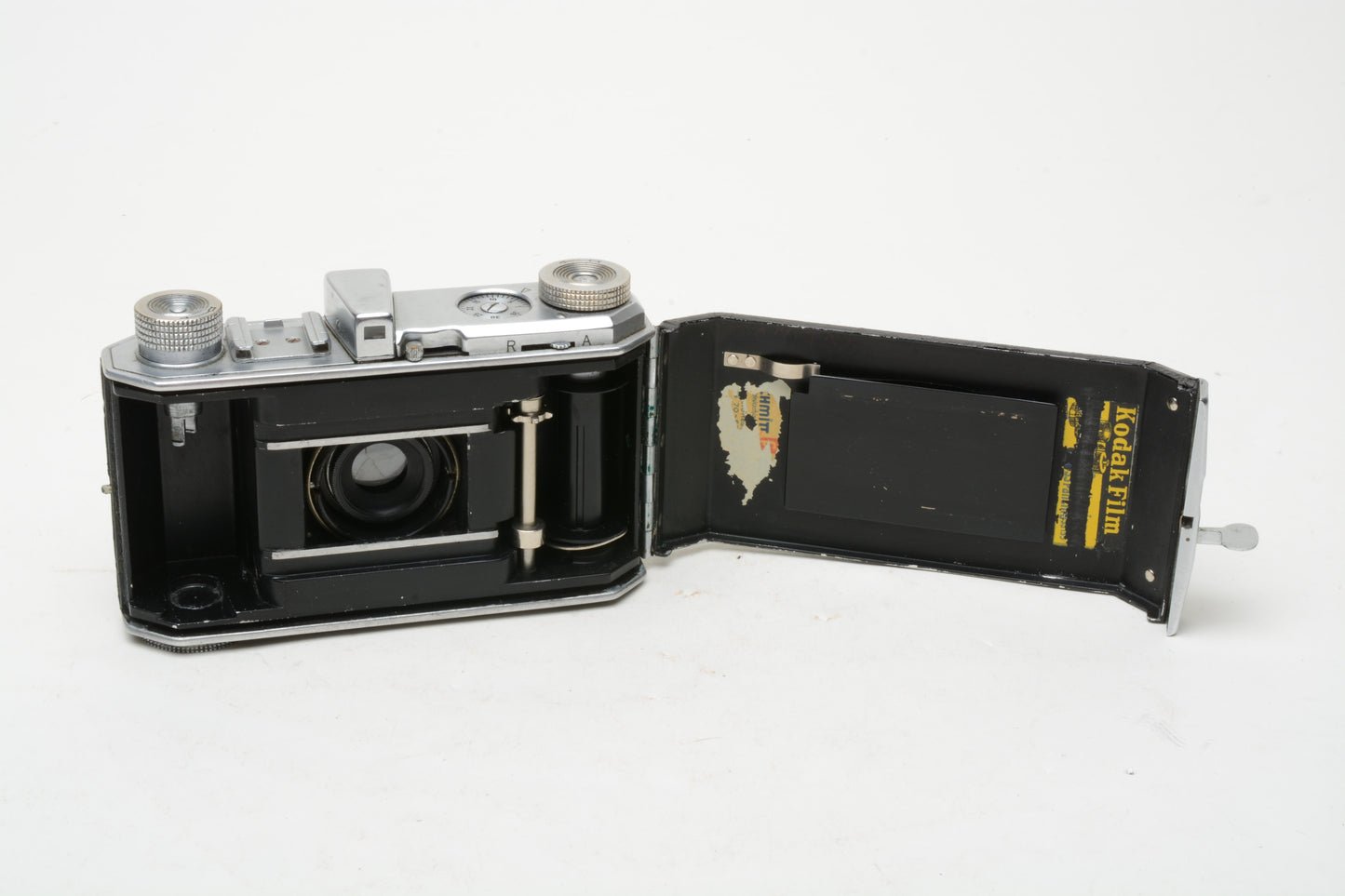 Kodak Retina 1 Type 126 Folding Camera Chrome w/Ektar 5cm f3.5, Works!