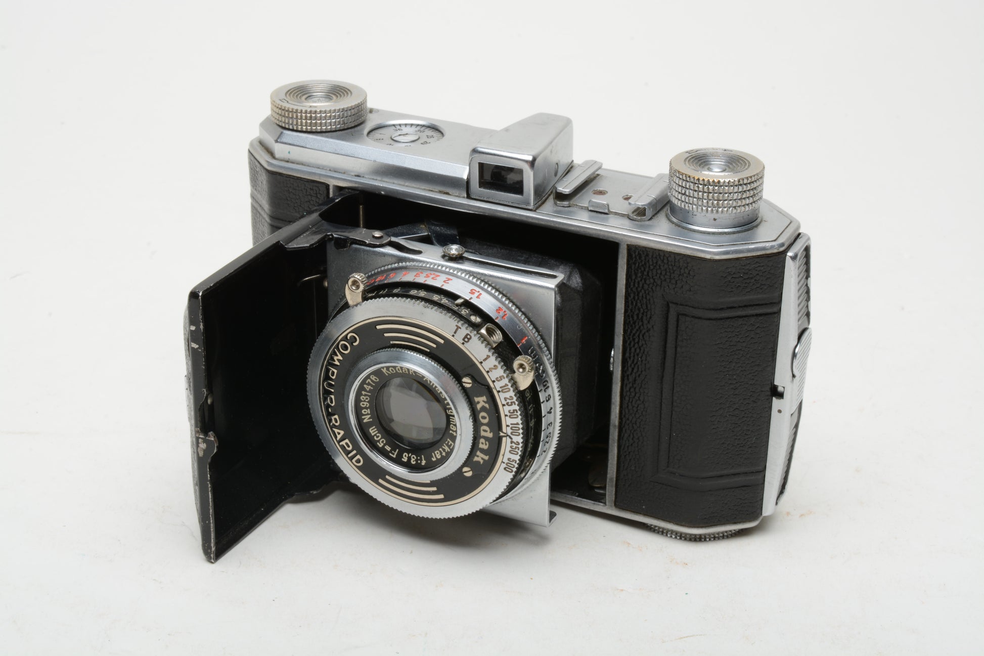 Kodak Retina Type 126 Folding Camera Chrome w/Ektar 5cm