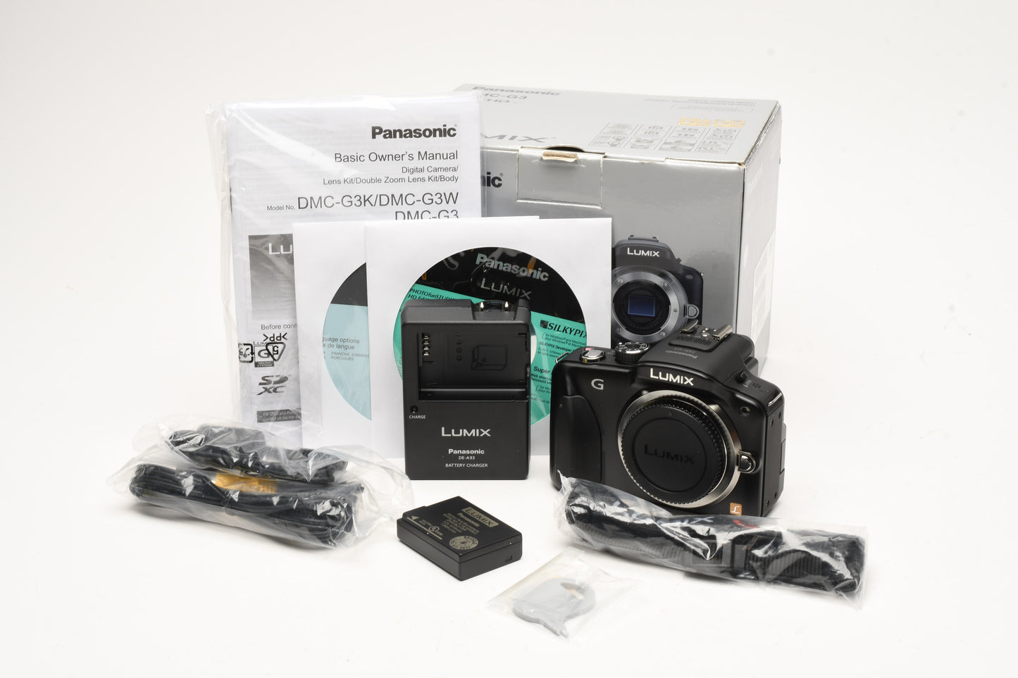Panasonic Lumix DMC-G3 Body Only (Black) Boxed, Mint Only 372 Acts!