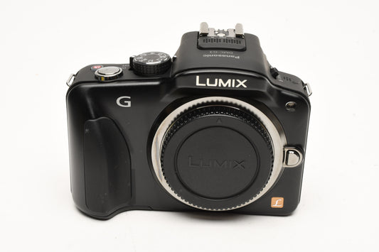 Panasonic Lumix DMC-G3 Body Only (Black) Boxed, Mint Only 372 Acts!
