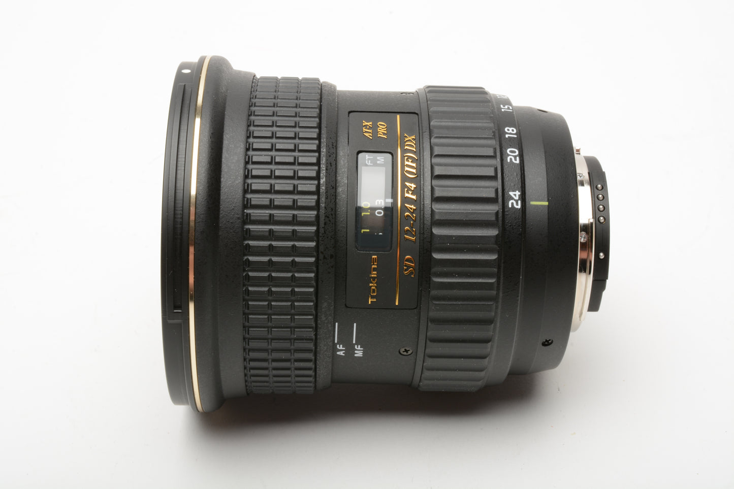 Tokina 12-24mm f4  AT-X124 Pro DX wide zoom for Nikon, Mint, Boxed