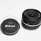 Nikon Series E 28mm f2.8 Wide angle lens, caps, good *Read
