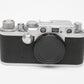 Leica IIIf 35mm rangefinder camera red dial, works great!  Very nice & clean