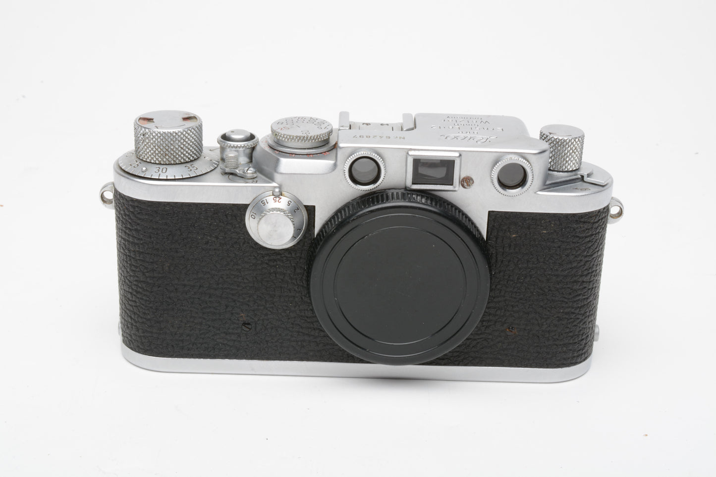 Leica IIIf 35mm rangefinder camera red dial, works great!  Very nice & clean