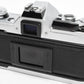 Canon AE-1 35mm SLR Camera w/50mm f1.8 Lens, UV, New Seals! Very clean!