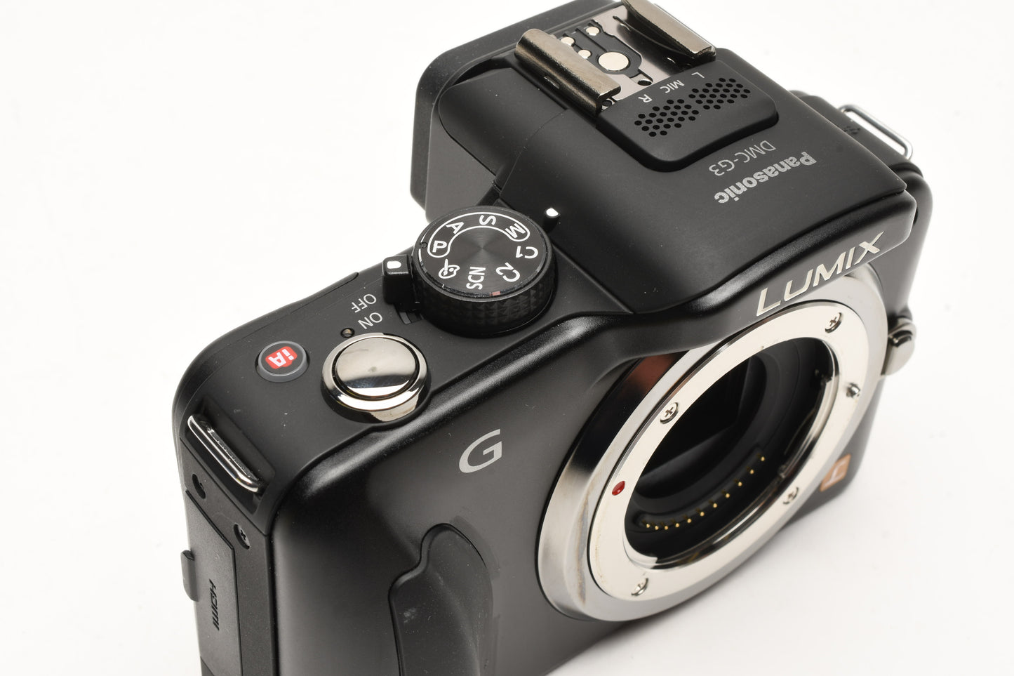 Panasonic Lumix DMC-G3 Body Only (Black) Boxed, Mint Only 372 Acts!