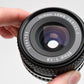 Nikon Series E 28mm f2.8 Wide angle lens, caps, good *Read