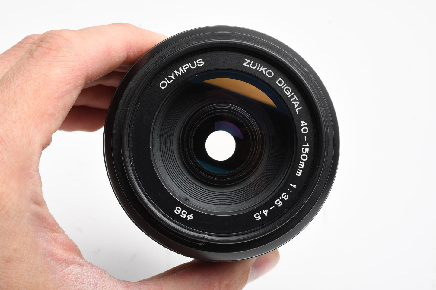 Olympus Digital 40-150mm f3.5-4.5 Zoom Lens for 4/3 Mount, Hood, Great