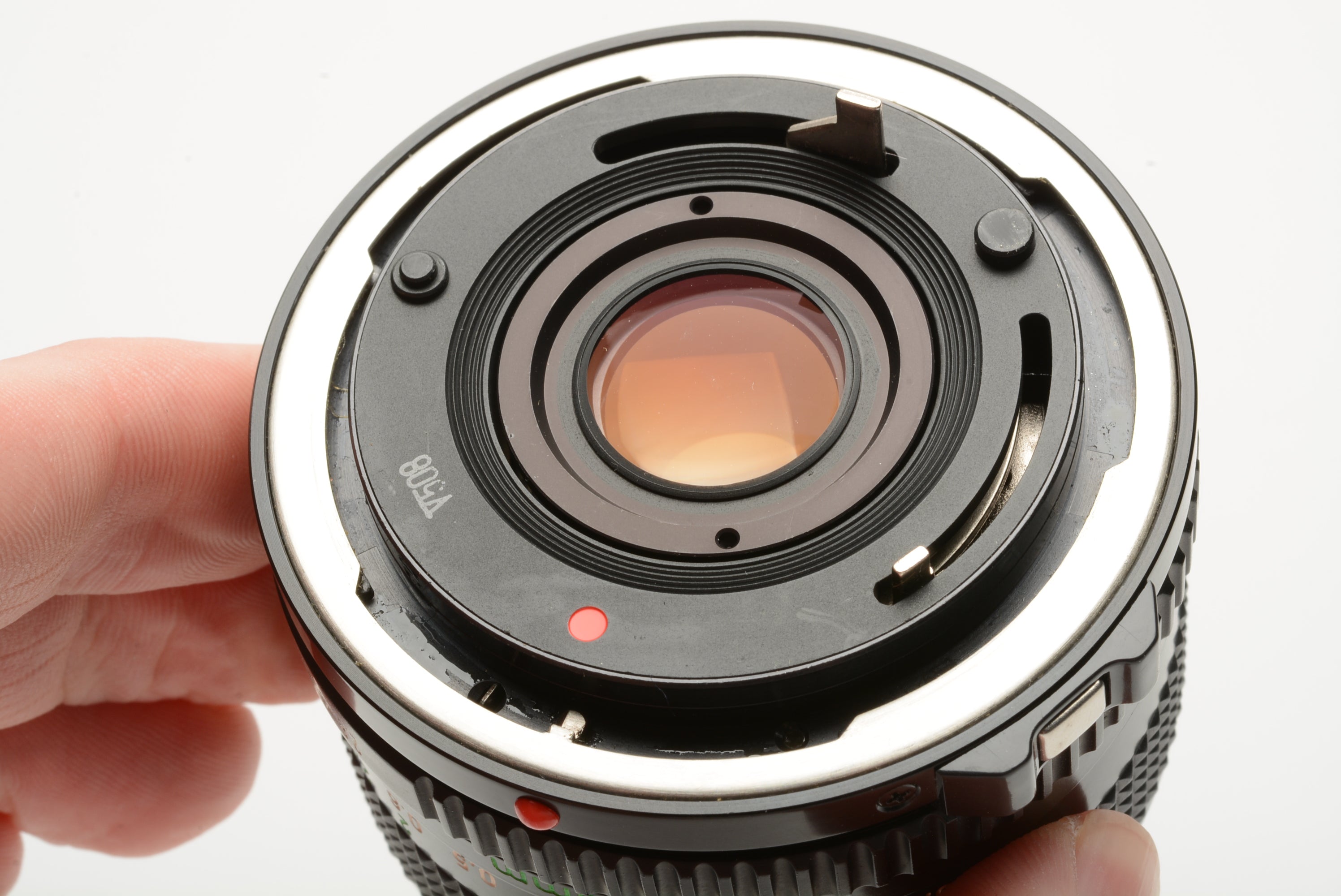 Canon FD 28mm f/2.8 Wide Angle Lens w/Caps, UV