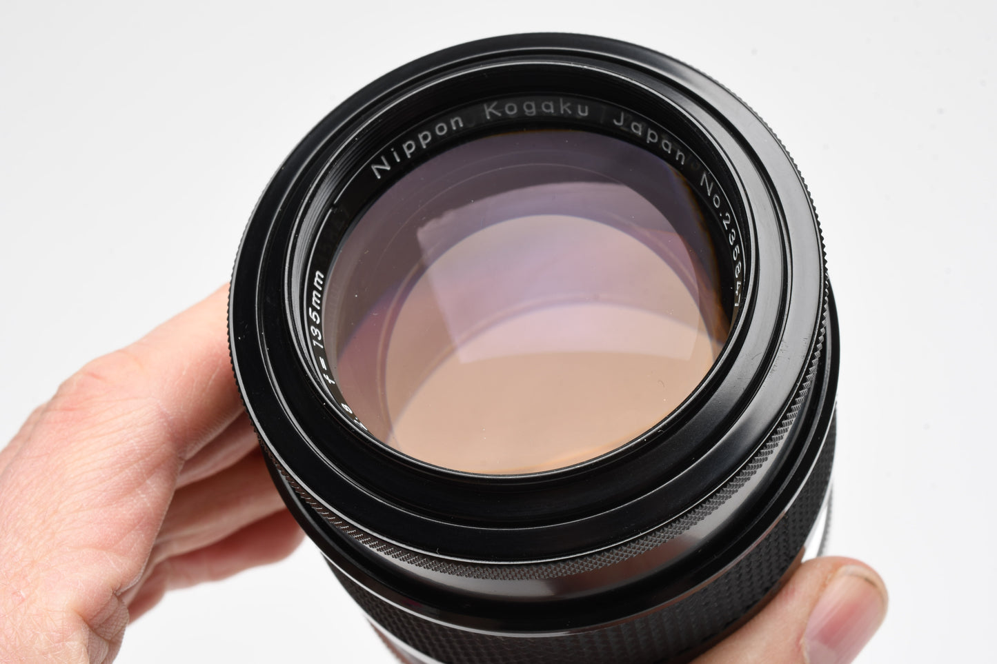 Nikon Nikkor-Q 135mm f2.8 Non-AI lens, bargain, still good, w/Caps, Box