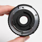 Nikon Series E 28mm f2.8 Wide angle lens, caps, good *Read