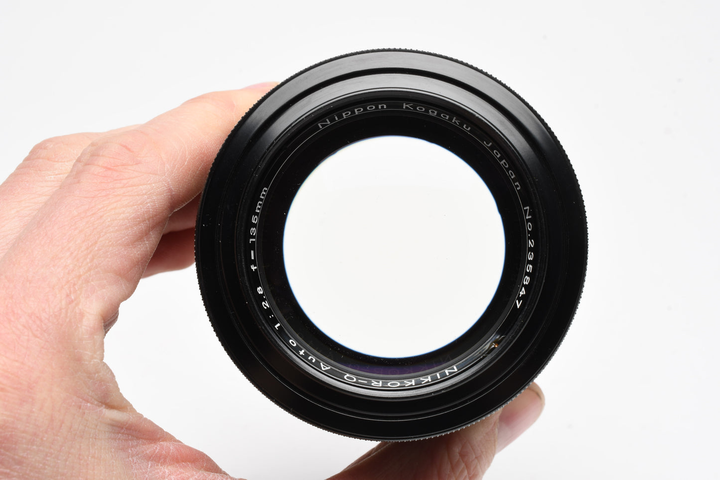 Nikon Nikkor-Q 135mm f2.8 Non-AI lens, bargain, still good, w/Caps, Box