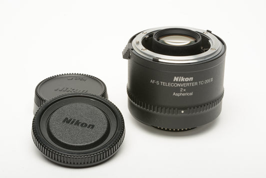 Nikon AF-S Teleconverter TC-20EIII 2x w/Caps