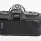 Pentax P30T 35mm SLR w/Takumar-A 28-80mm zoom, strap, tested, *Read