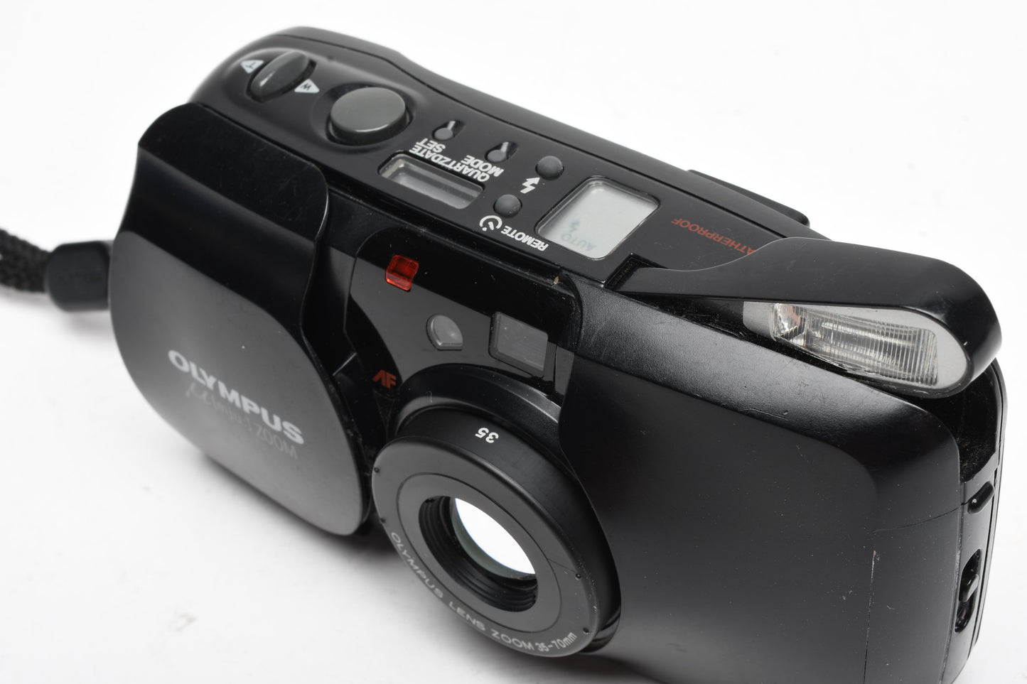 Olympus Stylus Zoom 35mm Point&Shoot w/35-70mm zoom, Great! +Strap