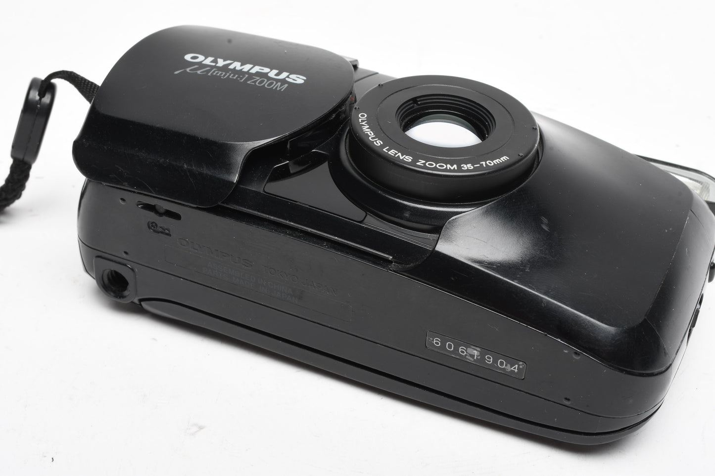 Olympus Stylus Zoom 35mm Point&Shoot w/35-70mm zoom, Great! +Strap