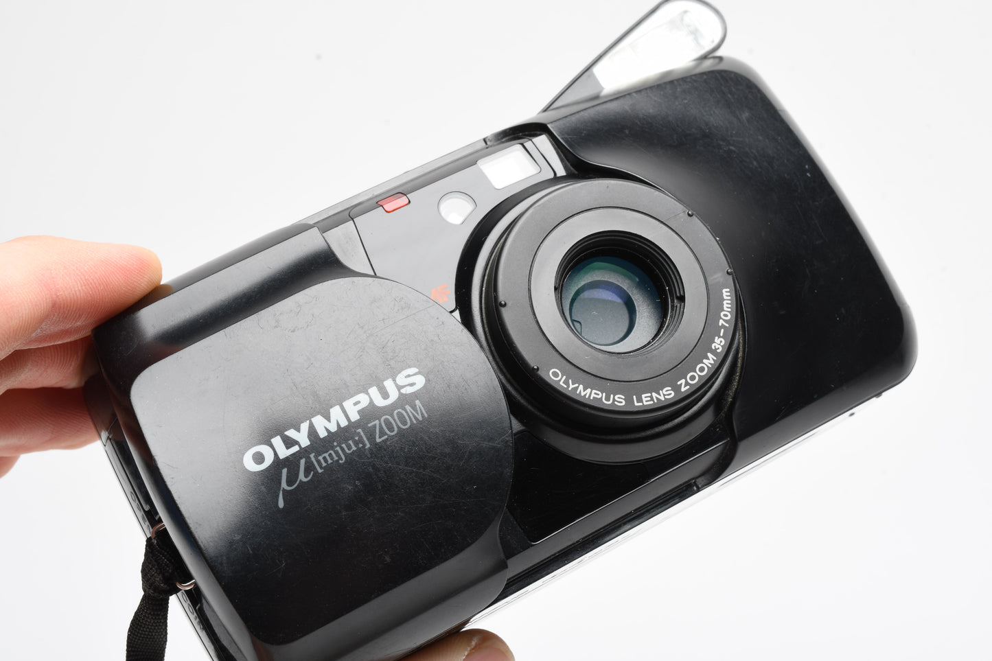 Olympus Stylus Zoom 35mm Point&Shoot w/35-70mm zoom, Great! +Strap