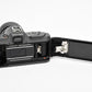 Pentax P30T 35mm SLR w/Takumar-A 28-80mm zoom, strap, tested, *Read