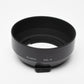 Nikon HS-9 Lens Hood for Nikkor 50mm f1.4 lens, Mint-