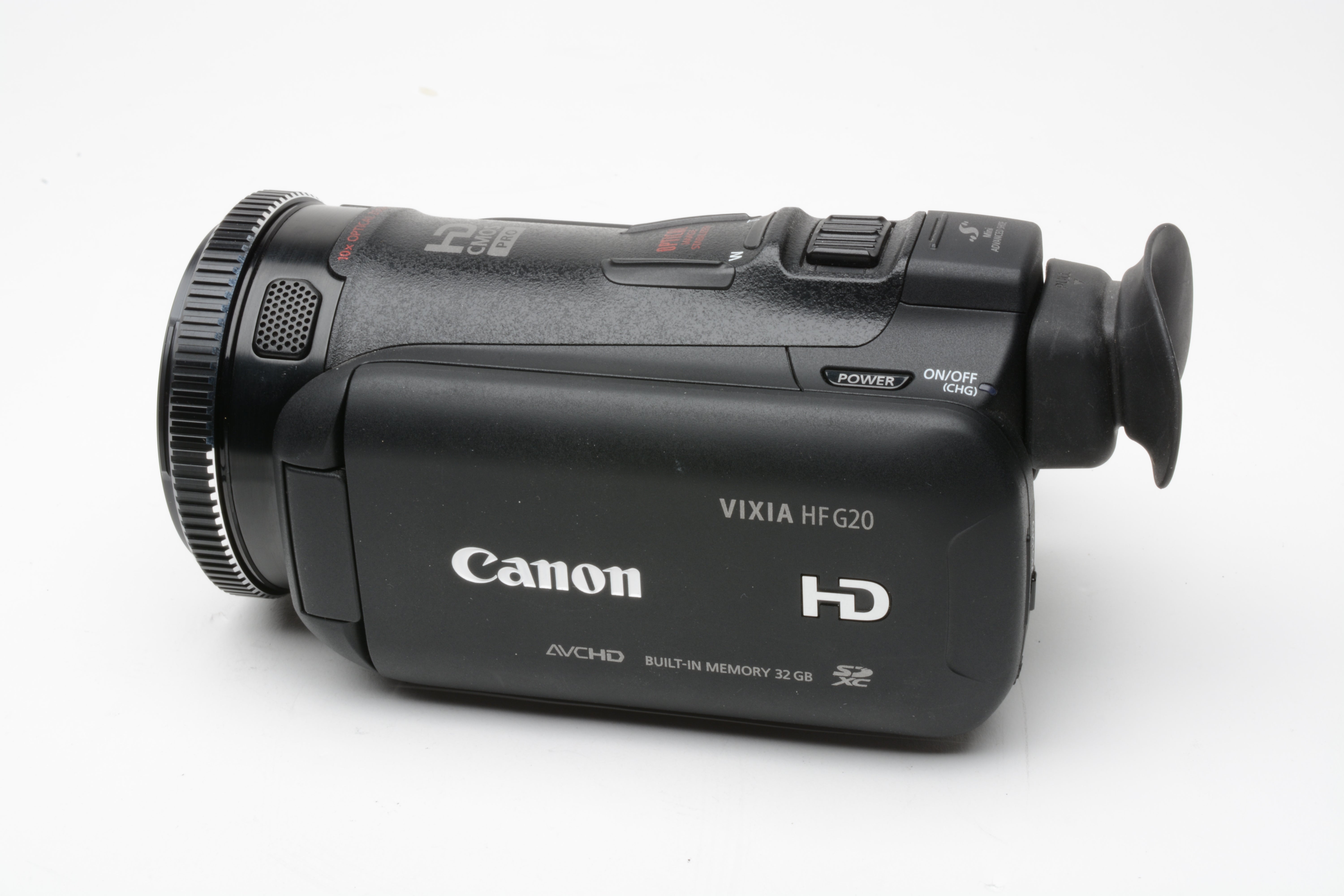 Canon HFG20 HD CMOS Pro Camcorder, batt+AC+hood, very nice – RecycledPhoto