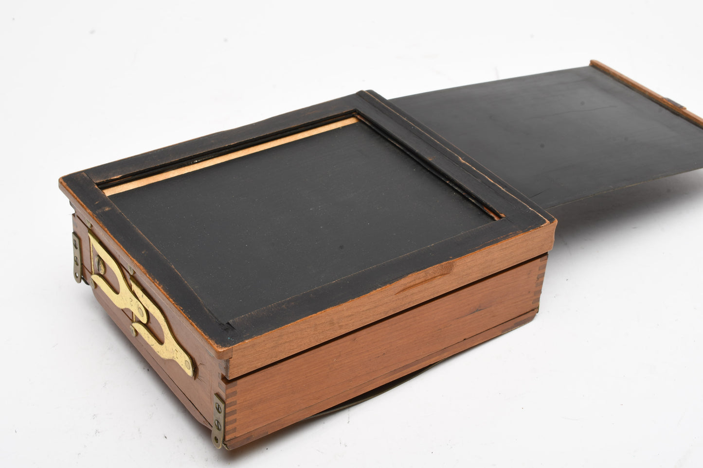 Kodak vintage 4x5 to 5" roll film adapter, wood, great quality