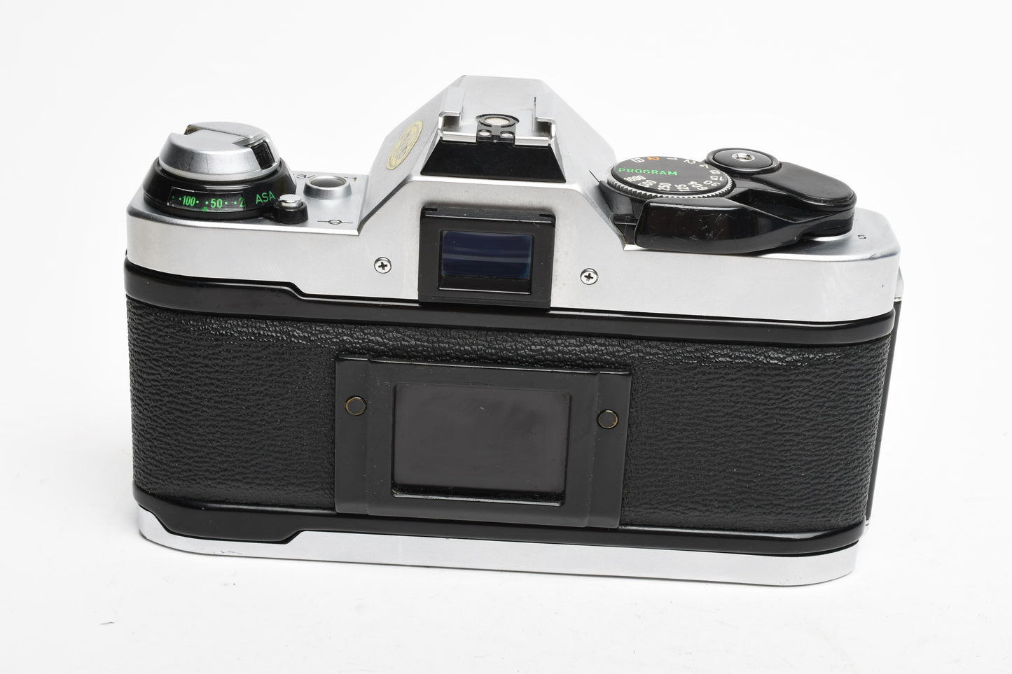 Canon AE-1 Program 35mm SLR Camera w/50mm f1.8, New Seals, Manual, Nice