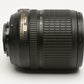 Nikon AF-S 18-105mm f3.5-5.6G ED DX VR zoom lens, hood, caps