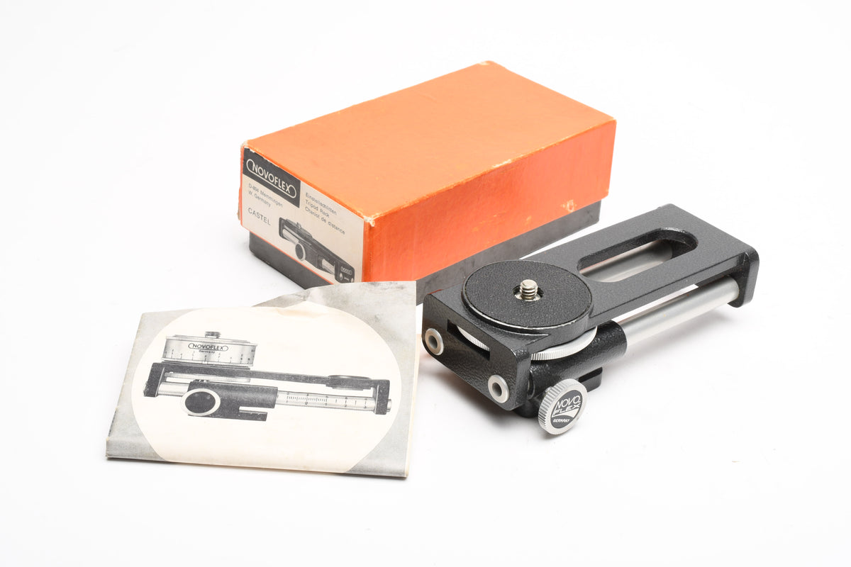 Novoflex Focusing Rack Rail Macro Slider, Clean, Boxed