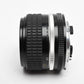 Nikon Nikkor 28mm f2.8 AIS mount lens, caps, 1A, nice & clean, Sharp!