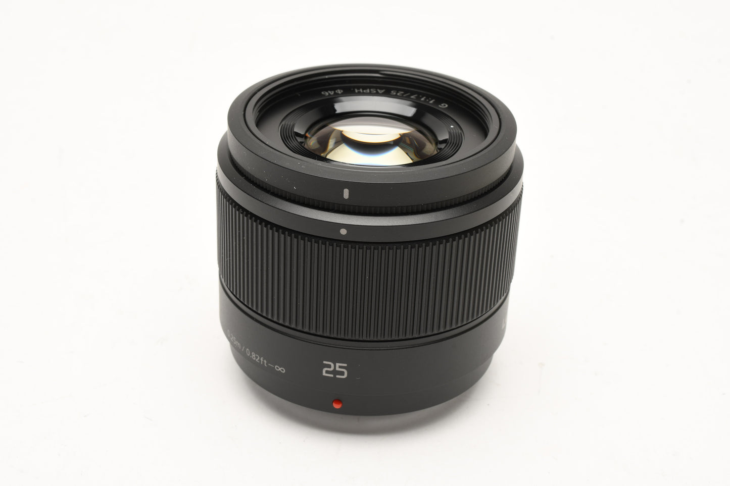 Panasonic Lumix G 25mm f1.7 Aspherical for Micro 4/3 mount Mint, Boxed